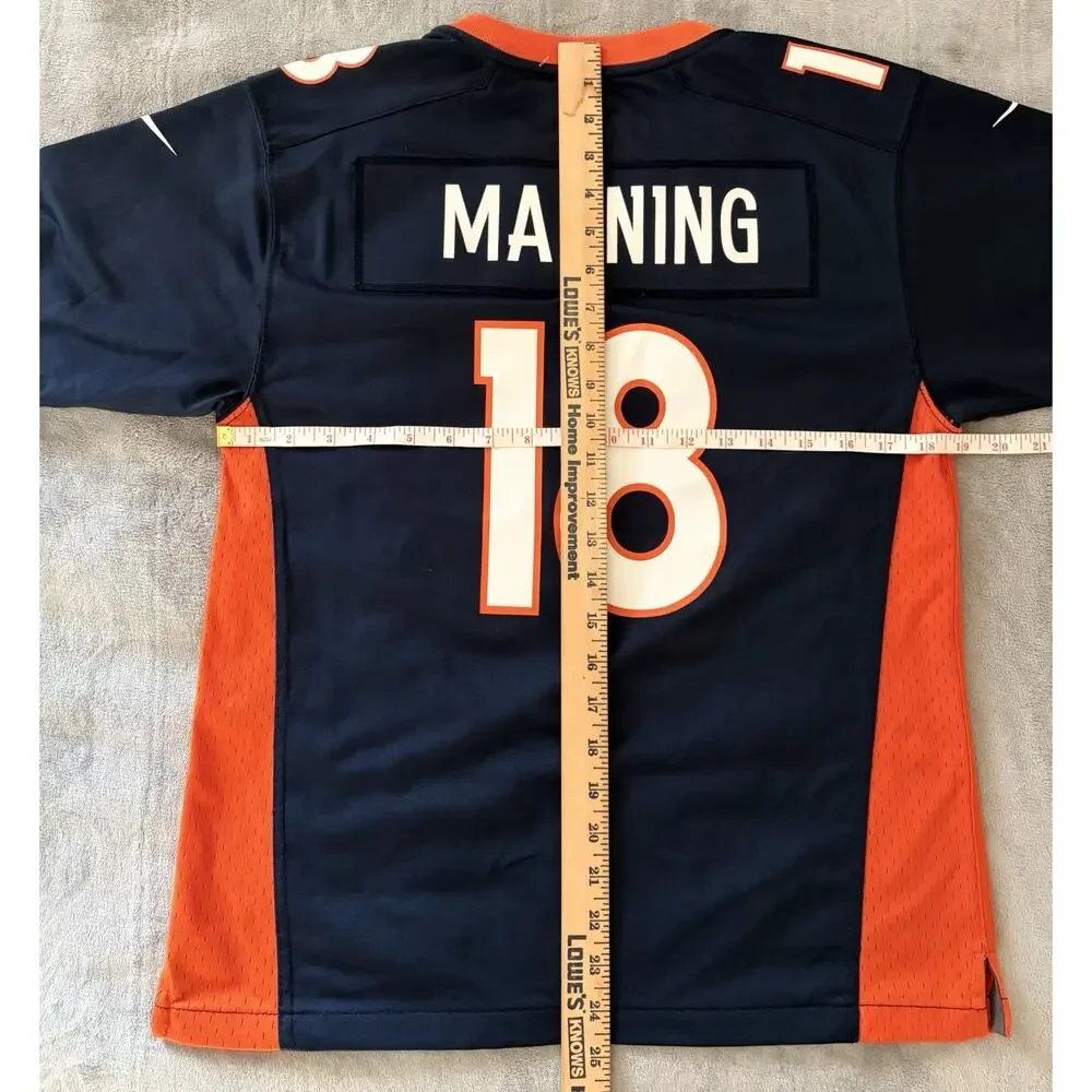 Denver Broncos Peyton Manning NFL Football Jersey Nike On Field Youth XL *Read*